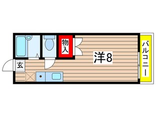 シャイン大巌寺の物件間取画像